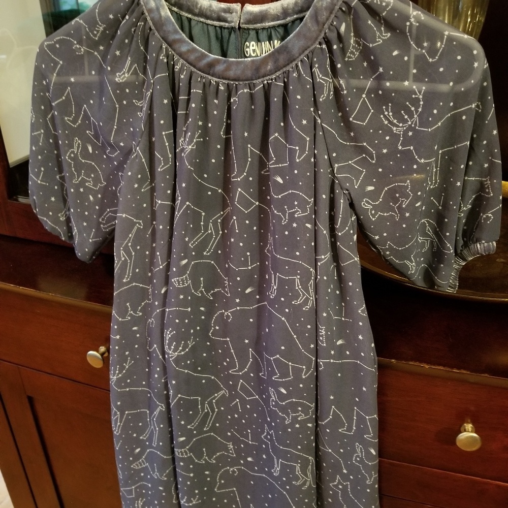 Girls Blue Dress